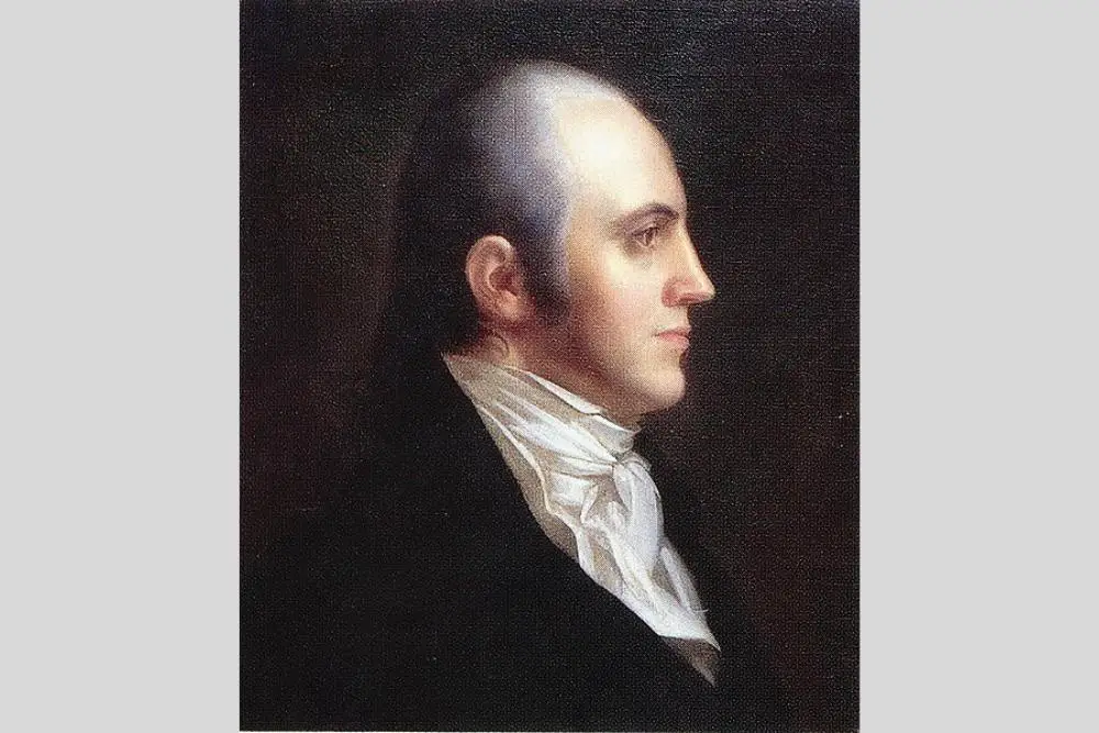 Aaron Burr, the third vice-president of the United States