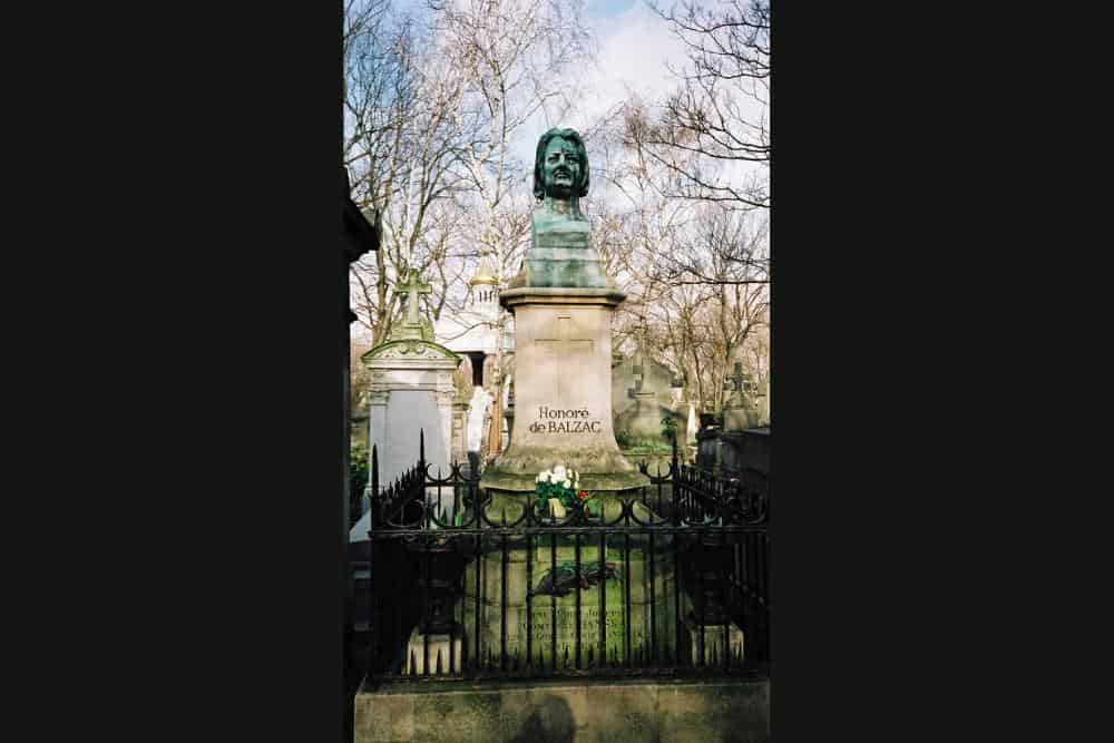 grave of Honoré de Balzac
