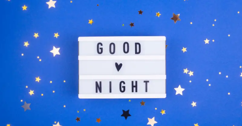 good night or goodnight good night or goodnight