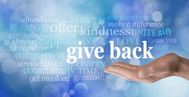 Giving Back Quotes
