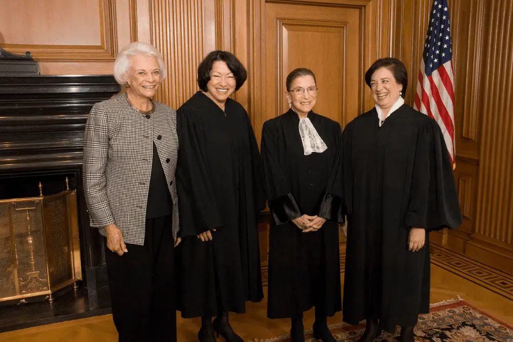 Supreme Court Female Justices O Conner Sotomayor Ginsberg Kagan