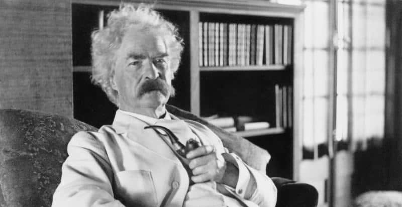 A Portrait of Mark Twain