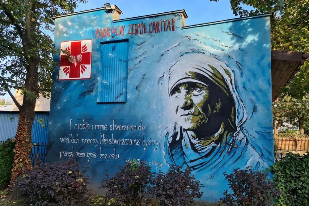 Mother Teresa Mural