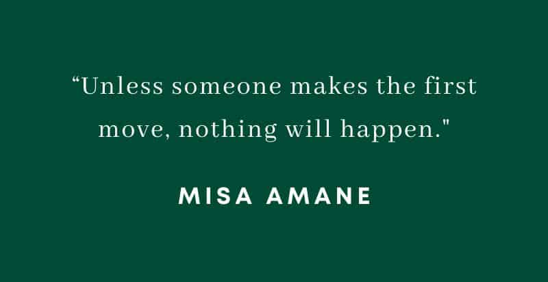 36 Thought-Provoking Misa Amane Quotes