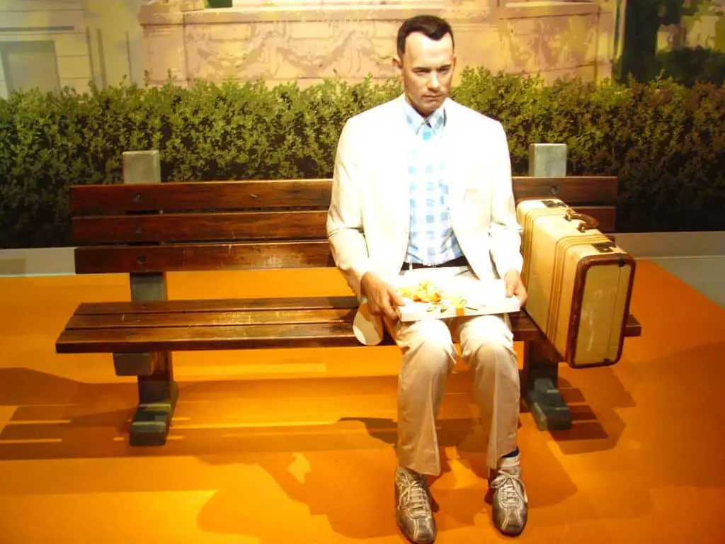 Madame Tussauds figurine of Forrest Gump