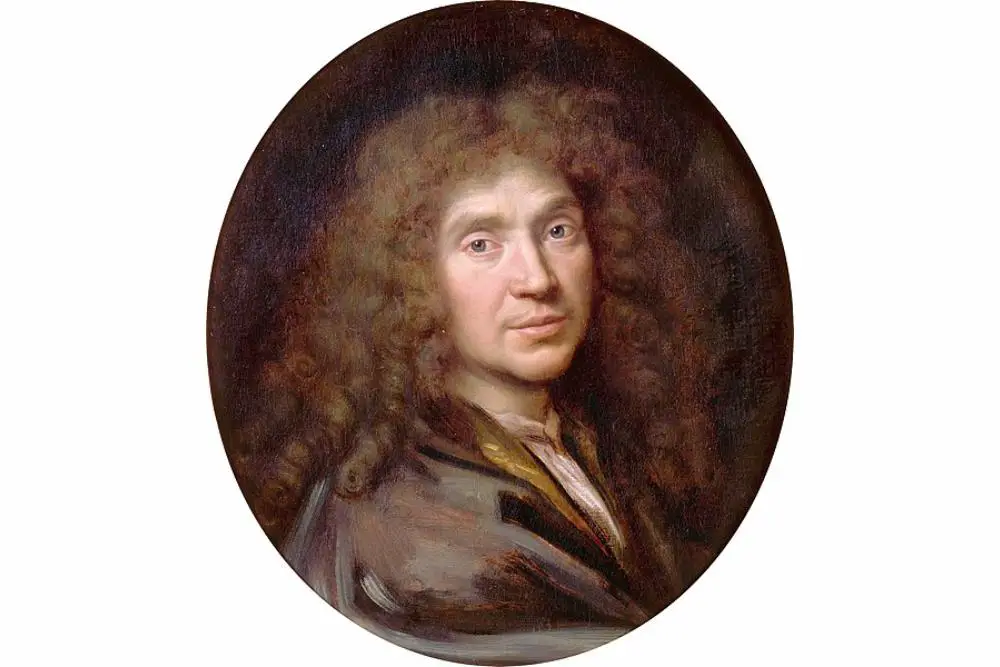 A portrait of Moliere