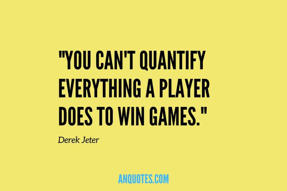 Derek Jeter quotes about baseball