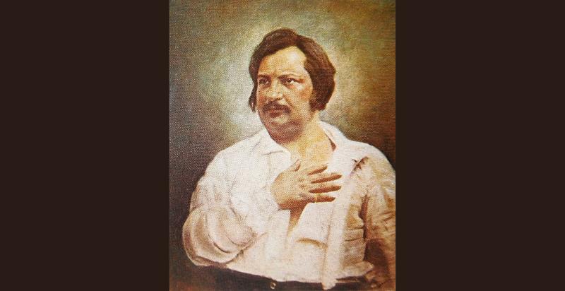 Honoré de Balzac portrait