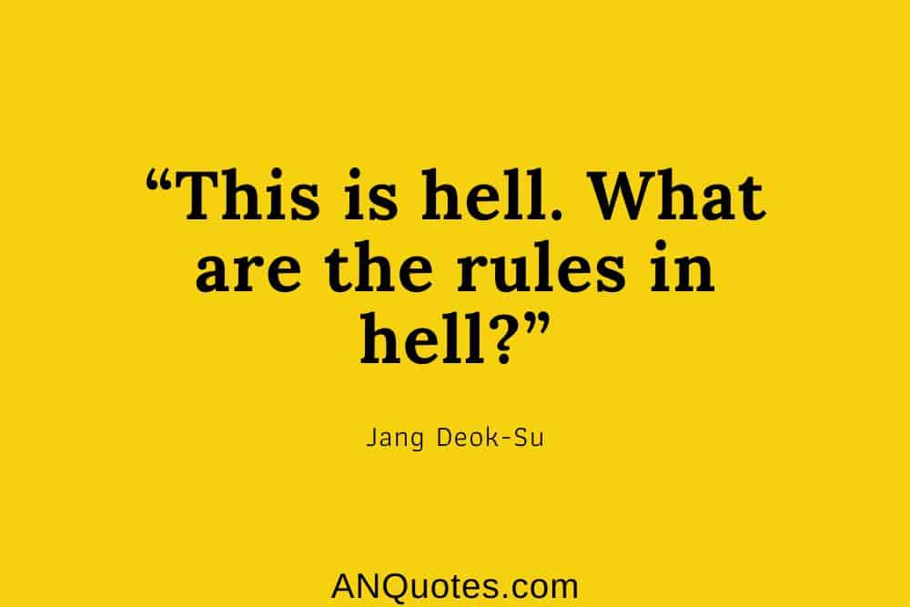 Squid game quotes