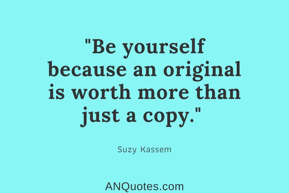 Suzy Kassem quotes about copycats