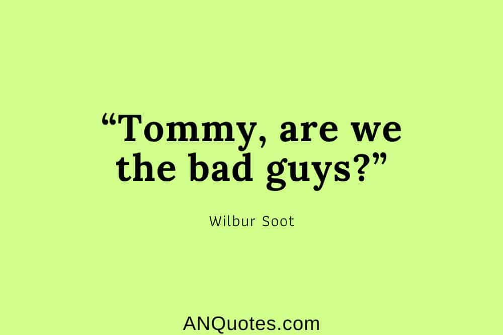 Wilbur Soot quote on lime green background